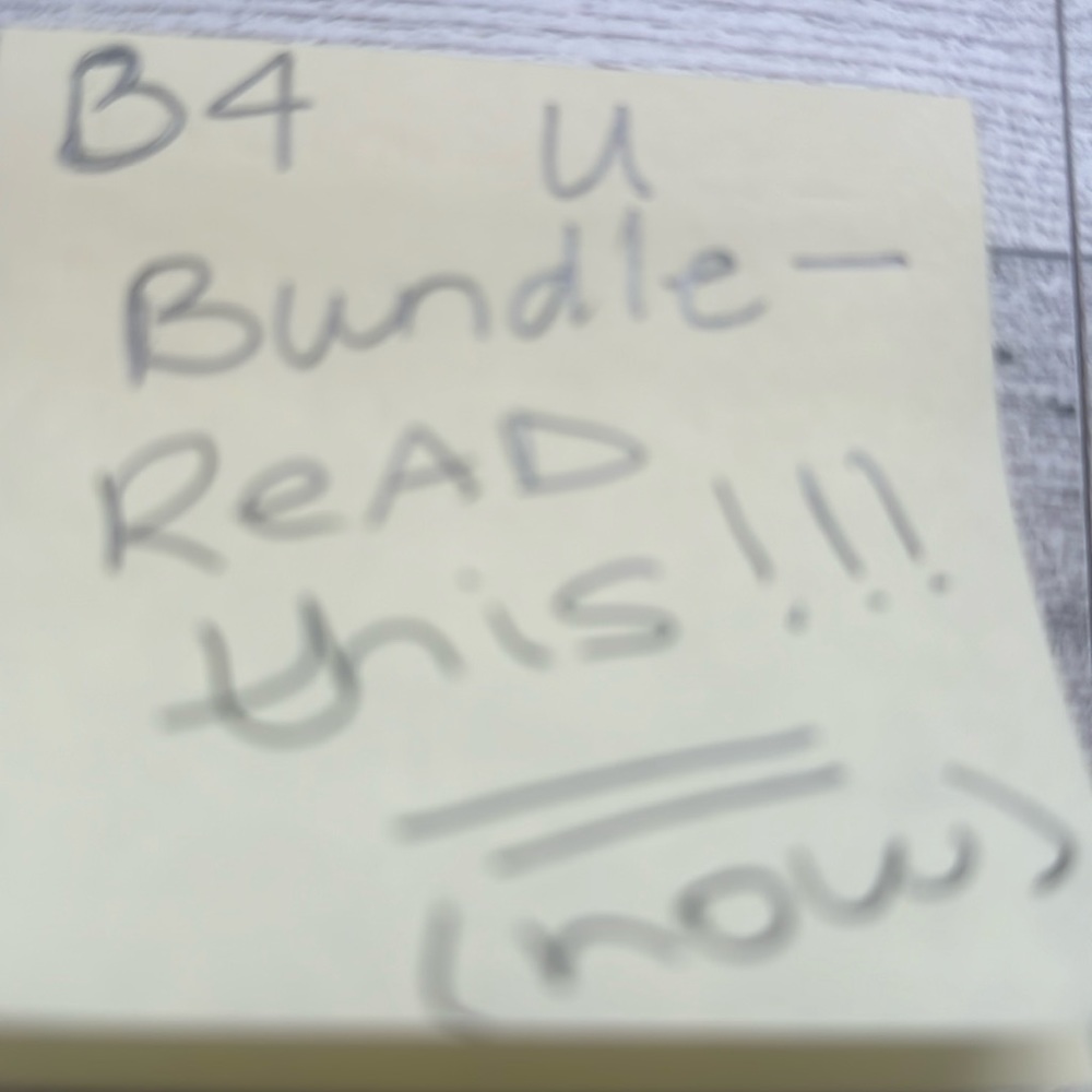 50% off all bundles thru 2day!!